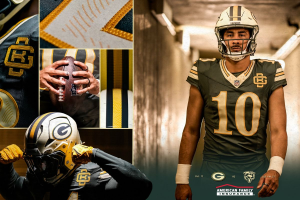 Packers apresentam novo uniforme Rivalries para clássico contra os Bears